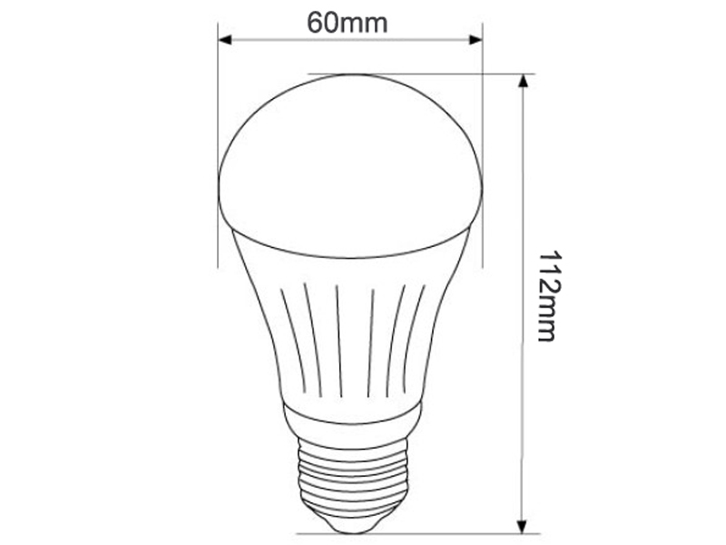 LED bulb A60