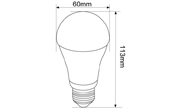 LED bulb A60