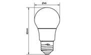 LED bulb P45 E27