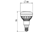 LED R39 reflector