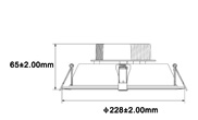 20W LED Downlight