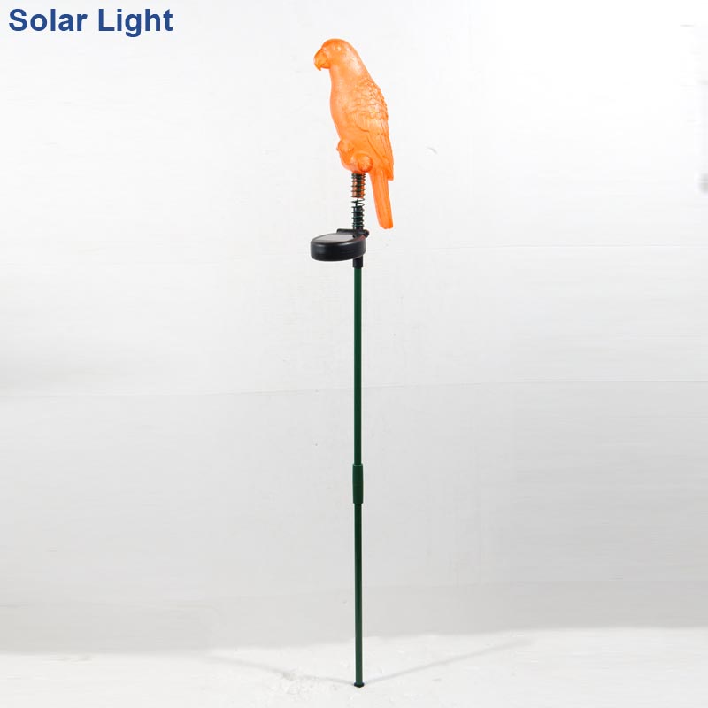 Outdoor Home Decoration Solar Brid Tree Branch Night Lighting With Clip